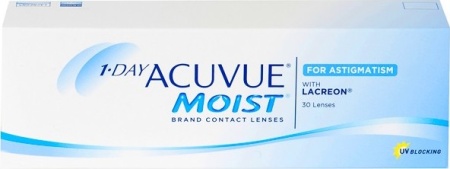 1 Day Acuvue Moist For Astigmatism - Produit pour lentilles