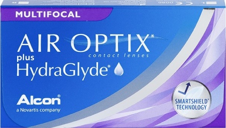 Air Optix Plus Hydraglyde Multifocal - Produit pour lentilles